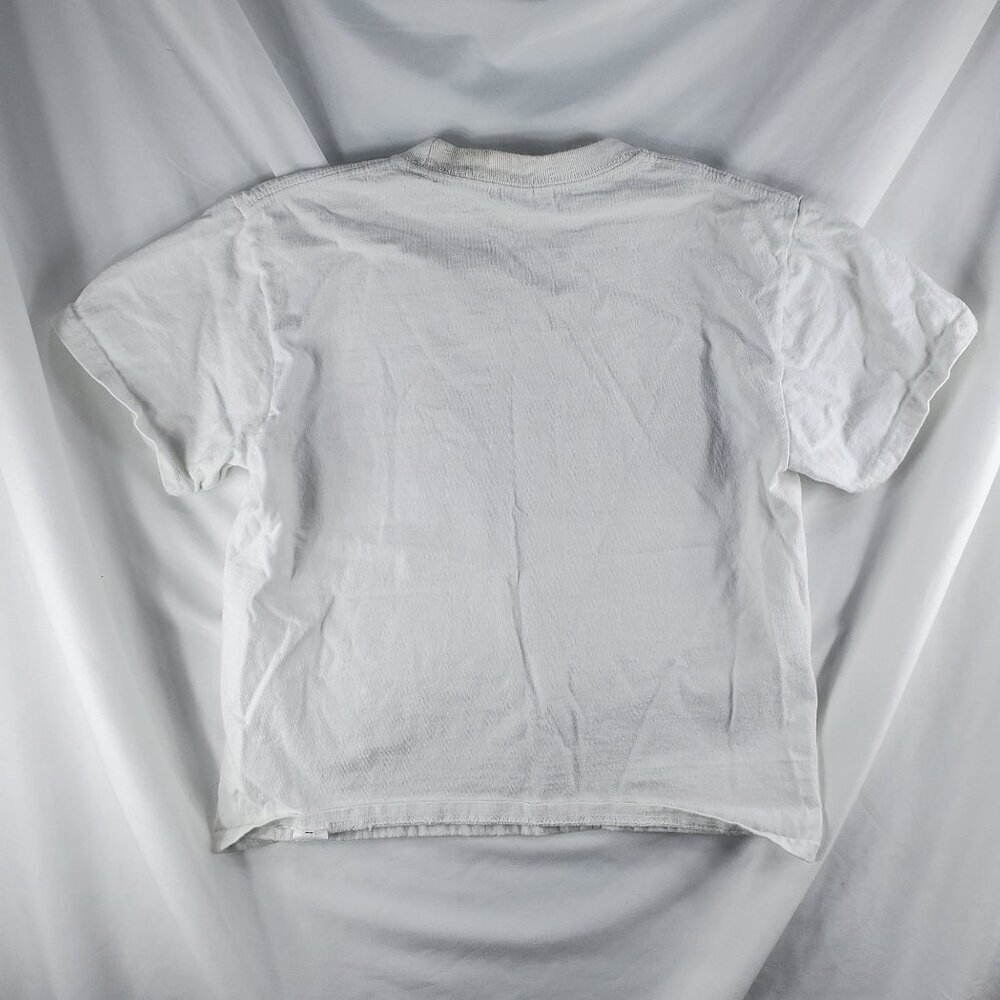 Port & Company Boys White T-Shirt Pizza My Heart Capitola Size Small (C-5) - Picture 2 of 5